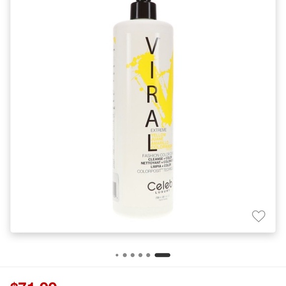 Celeb Luxury Viral Extreme Yellow Color Wash Shampoo 25 oz - Picture 7 of 7